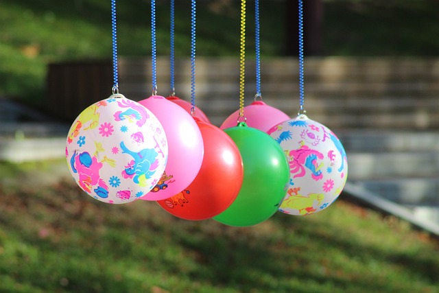 barevné balonky